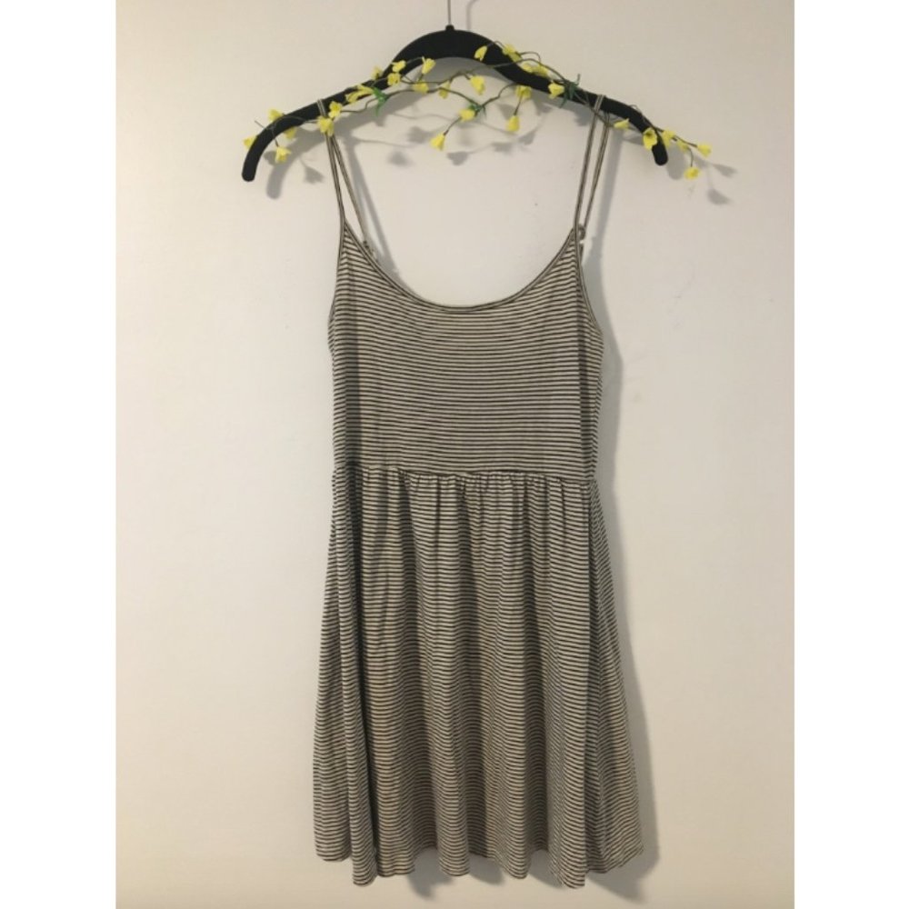 Garage striped mini dress